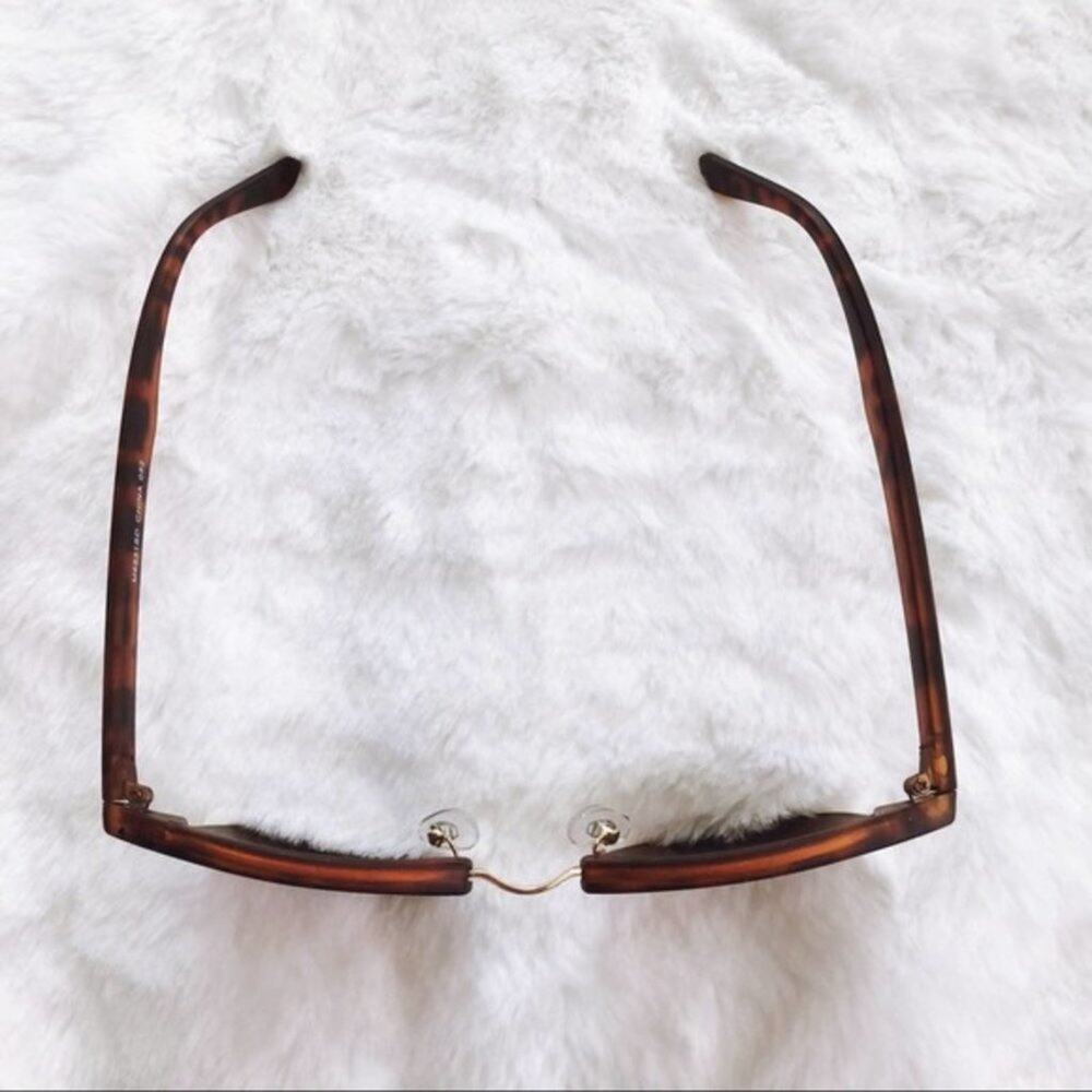Harris Print & Gold Horn Rimmed Sunglasses - Picture 3 of 9